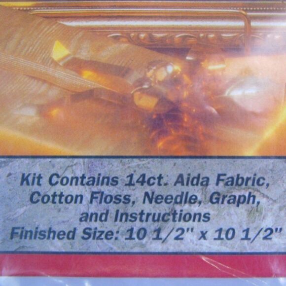 Silent Night Holy Night Just Cross Stitch Cathy Livingston Kit No 41711 - Picture 5 of 7